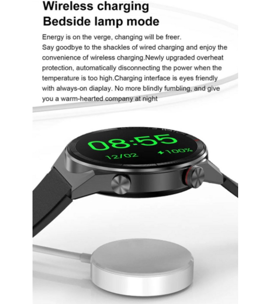Zakelijke Smartwatch – AMOLED Display, NFC Toegang