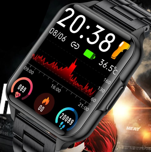 Bluetooth Smartwatch – Hartslag, Bloedzuurstof Fitness Tracking