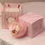 Elegant Pink Heart Gift Box with Luxury Rose Necklace