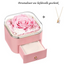 Elegant Pink Romantic Gift Box + “I Love You” Necklace