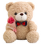 Bouquet d'ours en peluche pour la Saint-Valentin – Cadeau en peluche douce de 25 cm