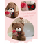Bouquet d'ours en peluche pour la Saint-Valentin – Cadeau en peluche douce de 25 cm