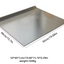 L-Shaped Chopping Board – Double-Sided Stainless Steel