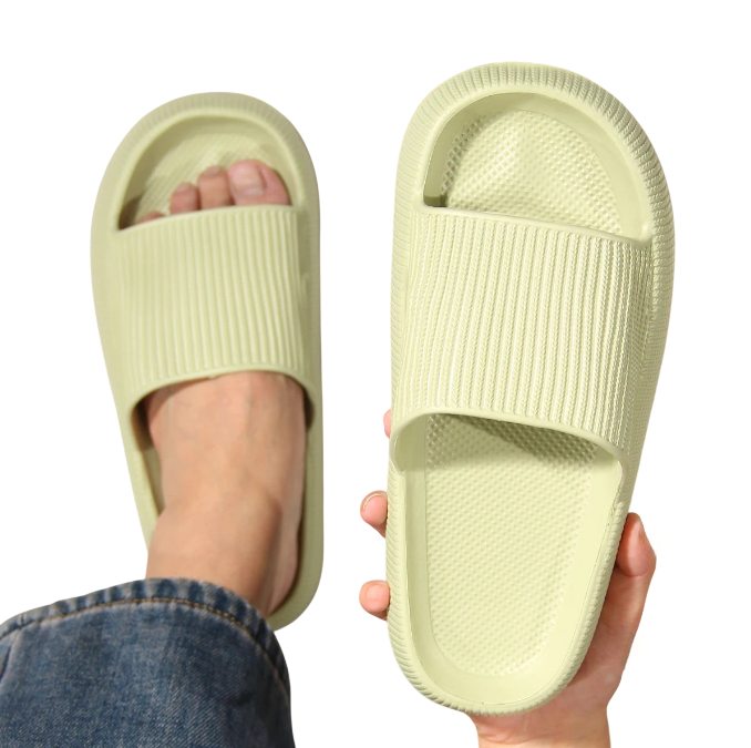 Soft EVA Slippers “Step-On” Comfort with Non-Slip Sole