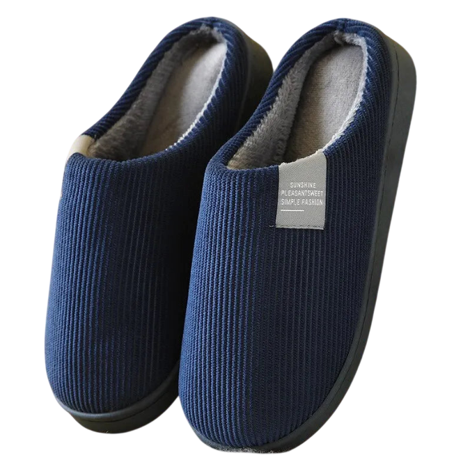 Winter Slippers Thick Plush Indoor Anti-Slip Warm Soft Sole