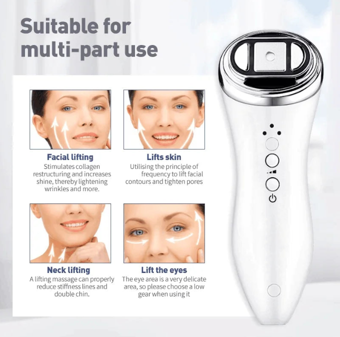 Face HIFU Device for Women – Heat Lifting & Anti-Aging