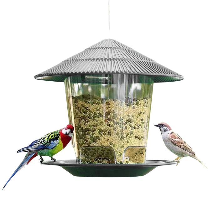 Automatic Bird Feeder – Hanging Nut & Seed Dispenser