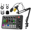 Microphone Set with Live Sound Card – Wireless Karaoke