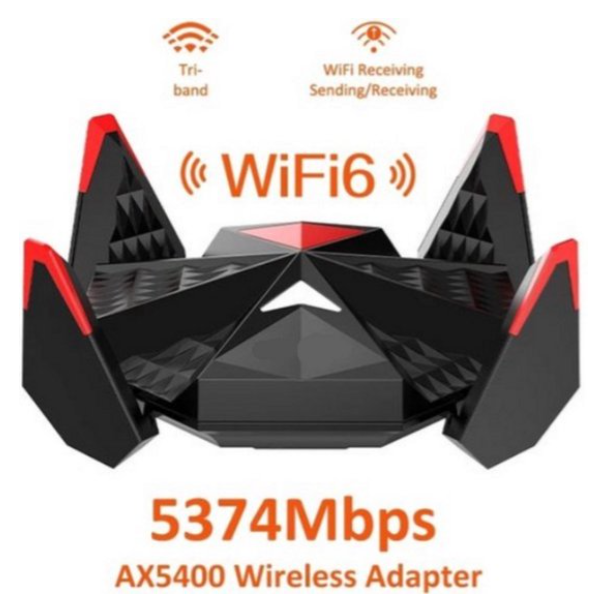 AX5400 WiFi 6 USB Adapter – 5374Mbps Wireless Receiver