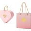 Coffret cadeau élégant en forme de cœur avec collier de roses de luxe