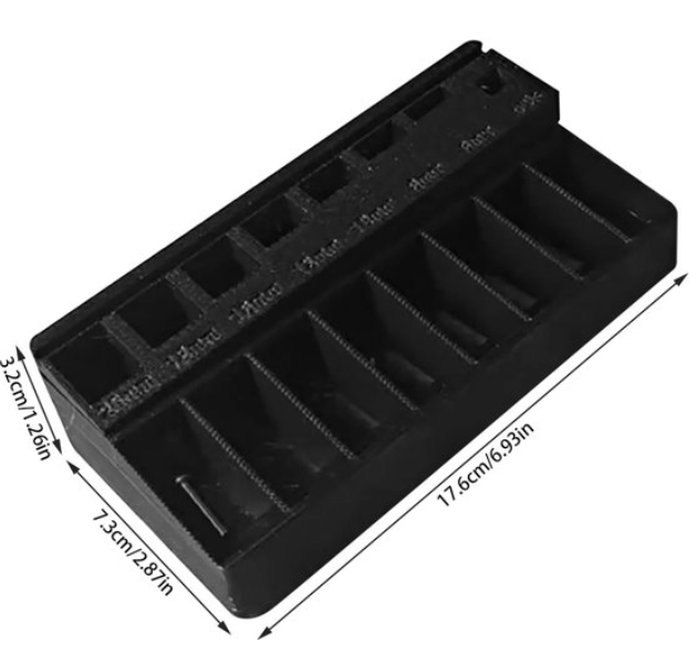 Organiseur à outils portable grande capacité – Vis et petites pièces