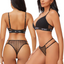 Ensemble soutien-gorge et culotte en dentelle sexy – Lingerie érotique pour femmes