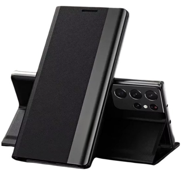 Premium Leather Flip Phone Case for Samsung Galaxy