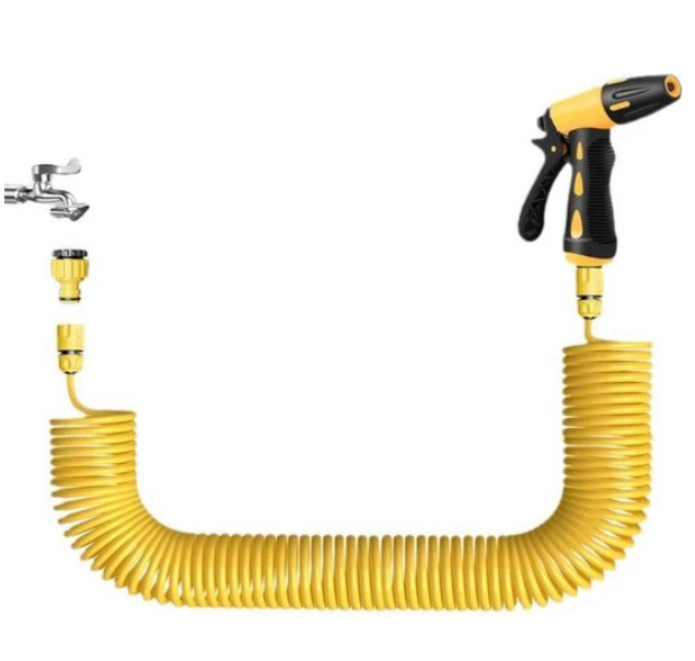 Ensemble de tuyau et flexible télescopique haute pression de 10 m