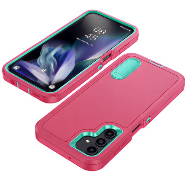 Étui à rabat en cuir 3-en-1 premium pour Samsung Galaxy – Protection intégrale
