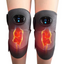 Bandage de massage vibrant chauffant 3 en 1 – Soulagement des genoux