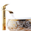 Gold Waterfall Faucet – Modern Bathroom & Kitchen Mixer