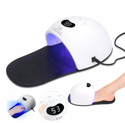 Appareil de traitement laser 48W pour les mycoses des ongles – Lumière bleue et infrarouge