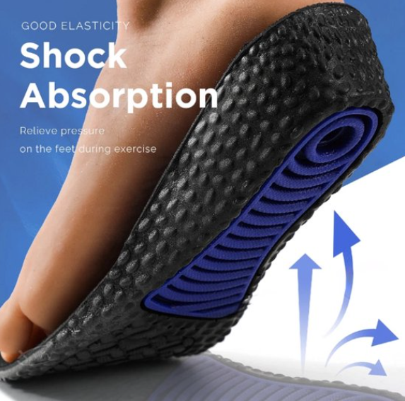 Invisible Height Increase Shoe Insoles – Gel Inserts