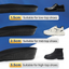 Invisible Height Increase Shoe Insoles – Gel Inserts