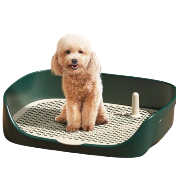 Pot de propreté portable pour chiens et chiots – Toilette d'apprentissage pour animaux de compagnie anti-éclaboussures