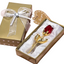 Mini fleur en cristal Rose en verre – Cadeau décoratif élégant