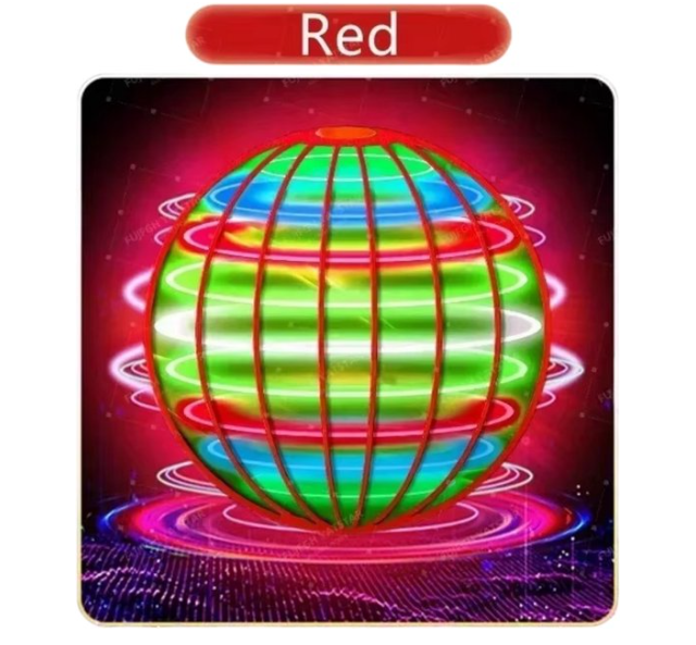 RGB LED Hover Ball – Magic Flying Orb Fidget Toy for Kids & Adults
