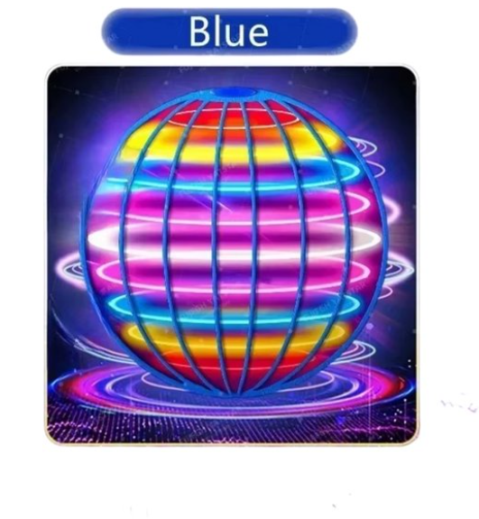RGB LED Hover Ball – Magic Flying Orb Fidget Toy for Kids & Adults