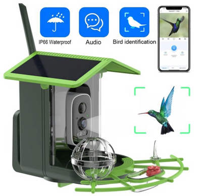 WiFi Bird Feeder Camera with Solar Power