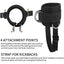 D-Ring Ankle Strap – Adjustable Gym & Cable Attachment