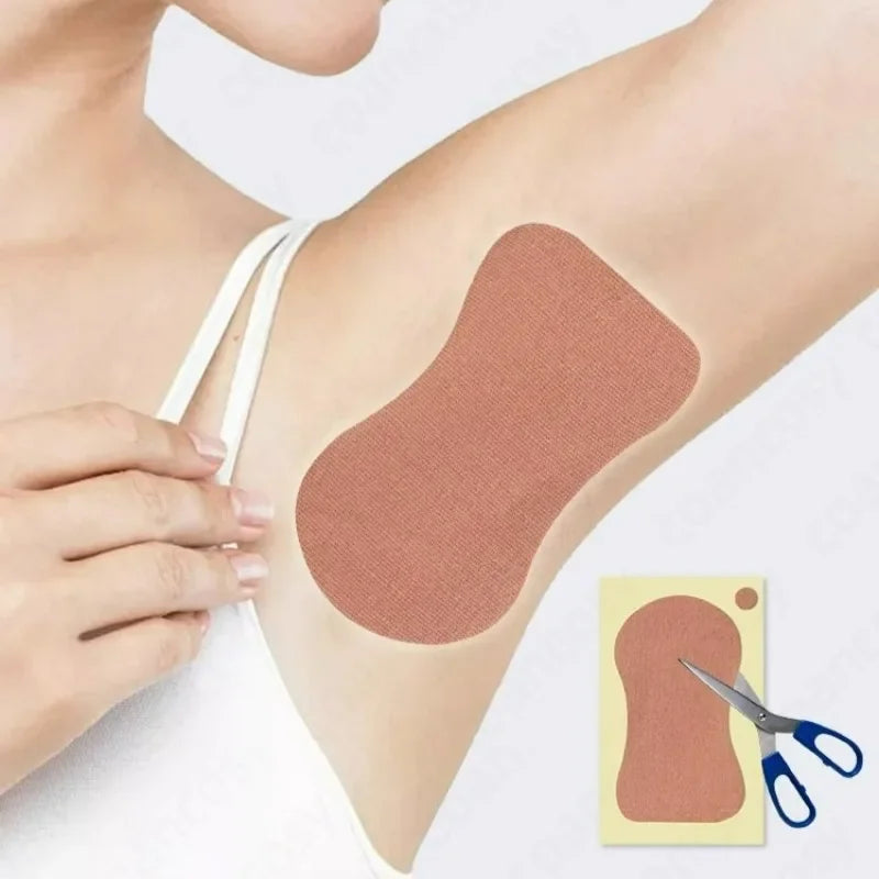 Disposable Underarm Sweat Pads – Invisible Cotton Protection