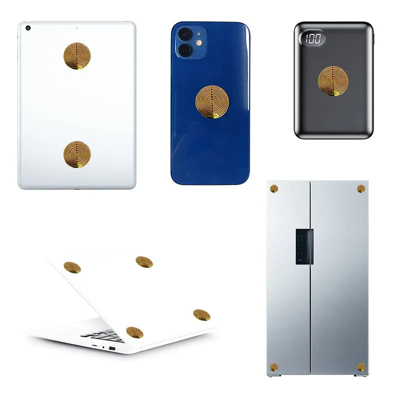 Anti-Radiation Stickers – EMF Shield for Phones Tablet Laptops