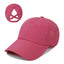 Summer Solid Color Baseball Cap – Women Ponytail Sports Cap