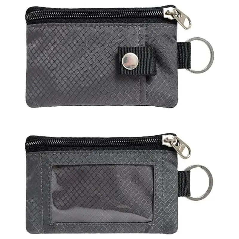 RFID Blocking Mini Wallet – Water-Resistant Travel Card Holder