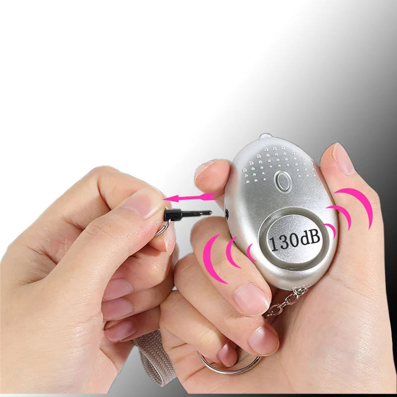 Personal Safety Alarm Keychain – Loud Emergency Alert
