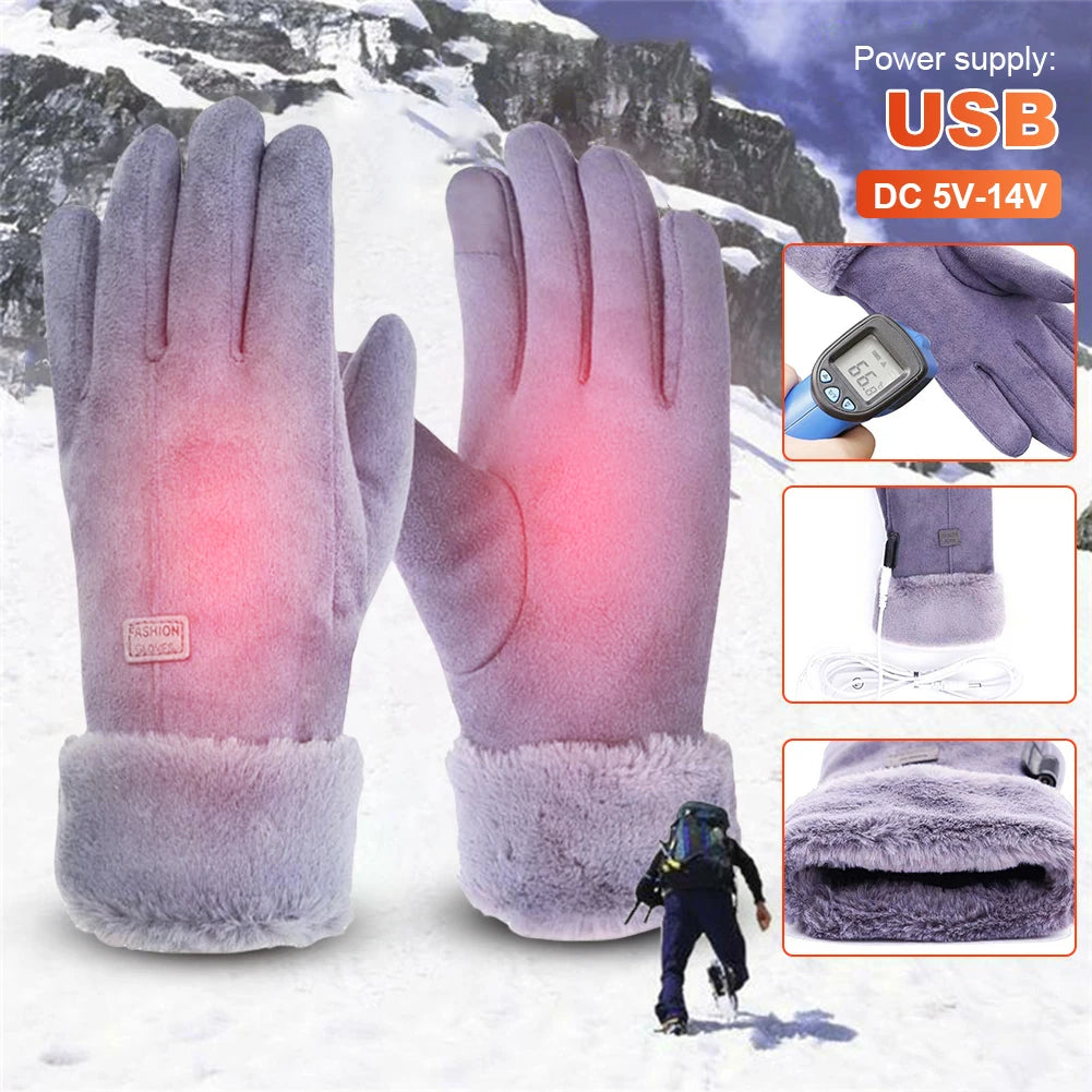 Heated Winter Cycling Gloves – Rechargeable Thermal Gloves