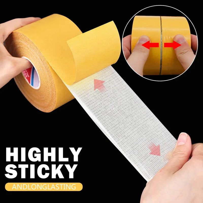 Heavy Duty Double-Sided Tape 10mm x 10m – Waterproof & Clear