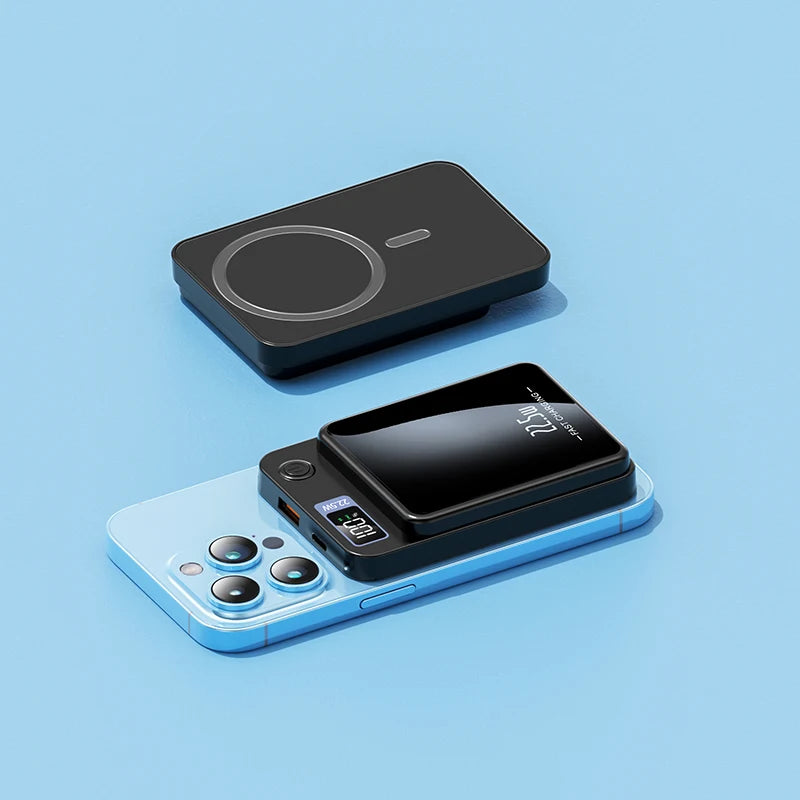 20000mAh Power Bank – 15W Fast Wireless Magnetic Charger