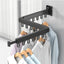 Étendoir à linge mural pliable et peu encombrant