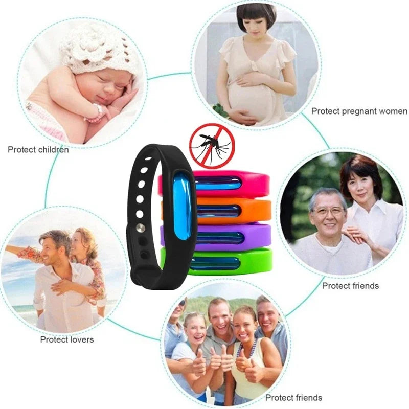 Mosquito Repeller Bracelet Insect & Bug Protection
