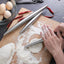30cm Stainless Steel Rolling Pin – Non-Stick Baking Tool
