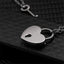 Set van twee kettingen – hangers met liefdesslot en sleutel