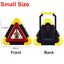 3-in-1 Solar Triangle LED Emergency Light for Outdoor Use