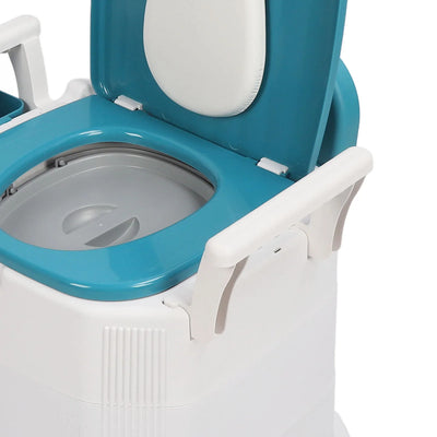 Adult Commode Chair – Soft Padded, Anti-Slip