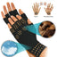 Vingerloze handschoenen met magnetische therapie – compressieondersteuning