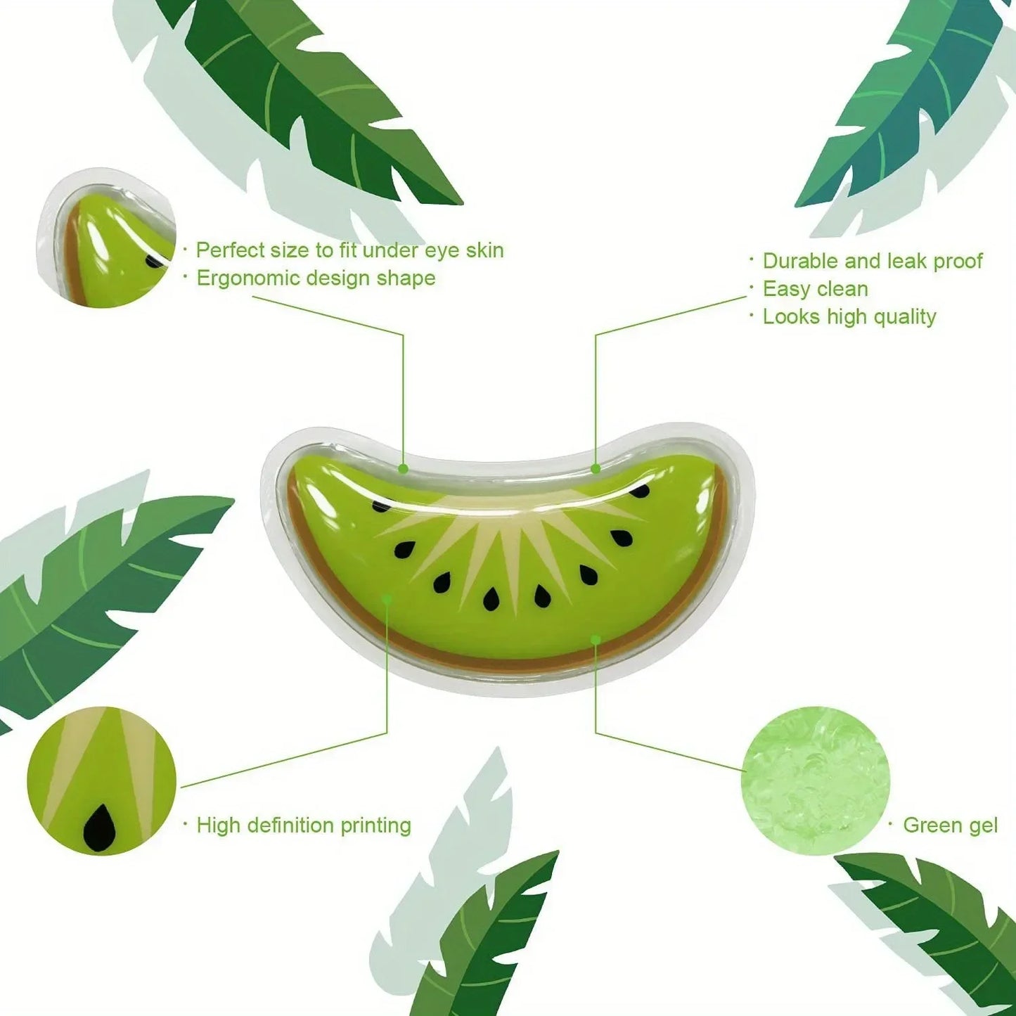 Gel Ice Pack Eye Pads Hot & Cold Eye Treatment