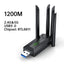 Dual Band USB WiFi Adapter 1200Mbps – 4 Antennas