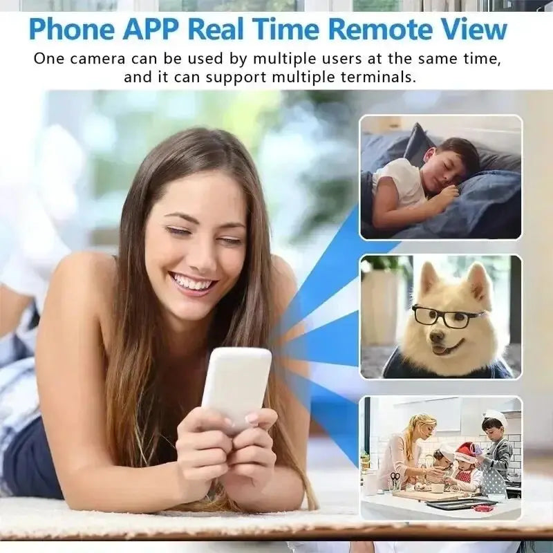 Mini 1080P Surveillance Camera Portable Night Security Cam