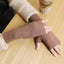 Warm Half-Finger Gloves Autumn & Winter German Velvet