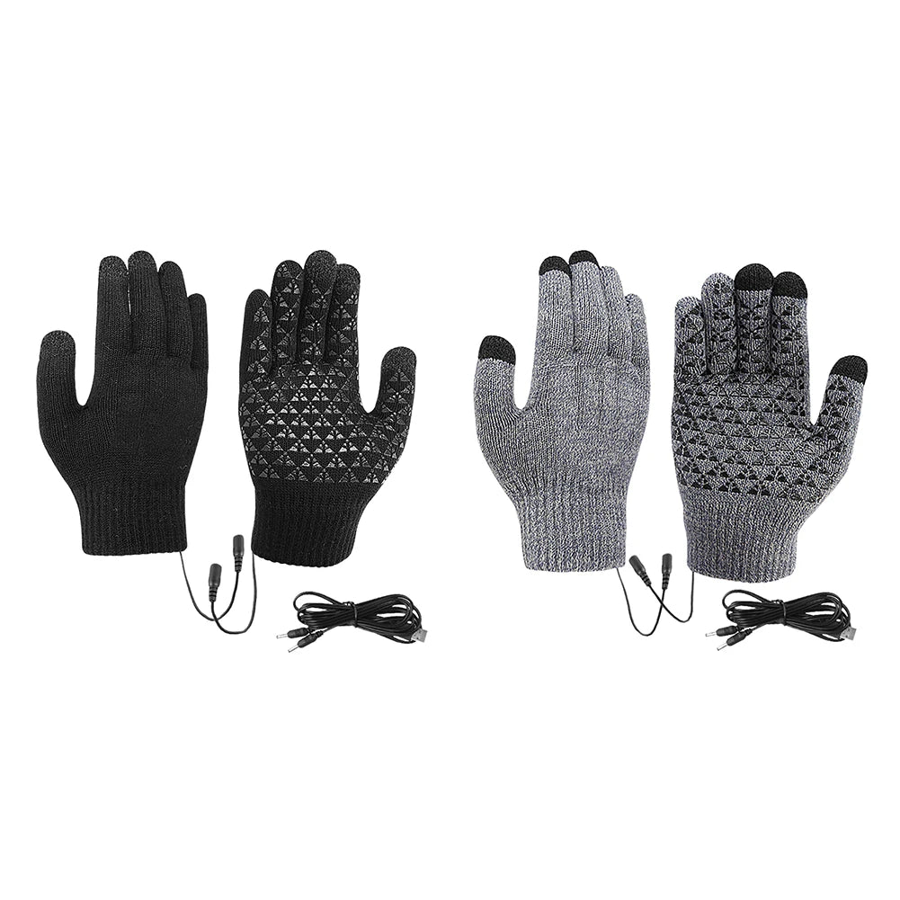 Touchscreen winterhandschoenen – Elektrisch verwarmd via USB